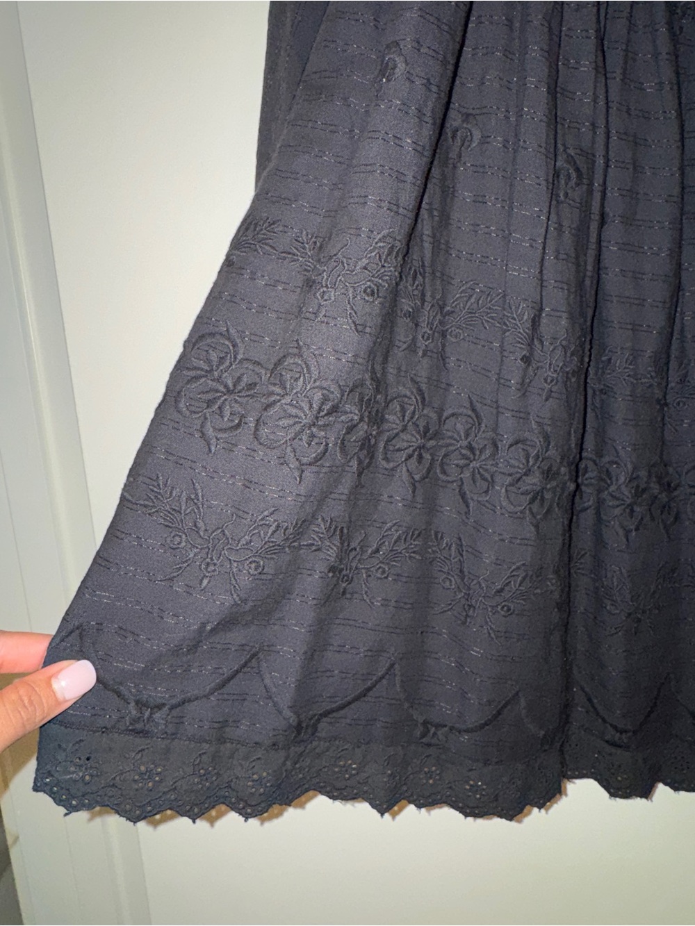 Free People Black Mini Dress - Picture 6 of 9